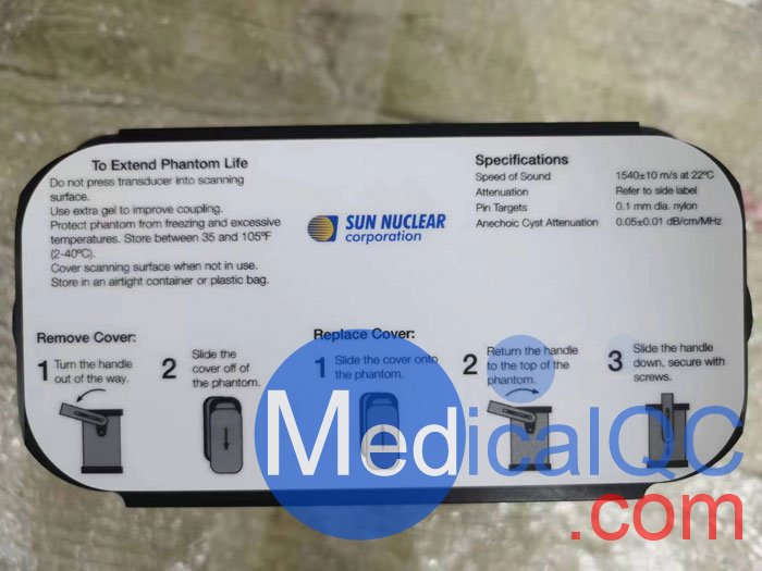 405GSX故障排除模体，SUNNuclear 405GSX分辨率模体实拍图